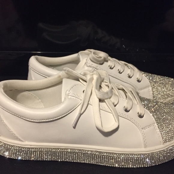 Glamorous BLING RHINESTONE Sneakers - Picture 13 of 15